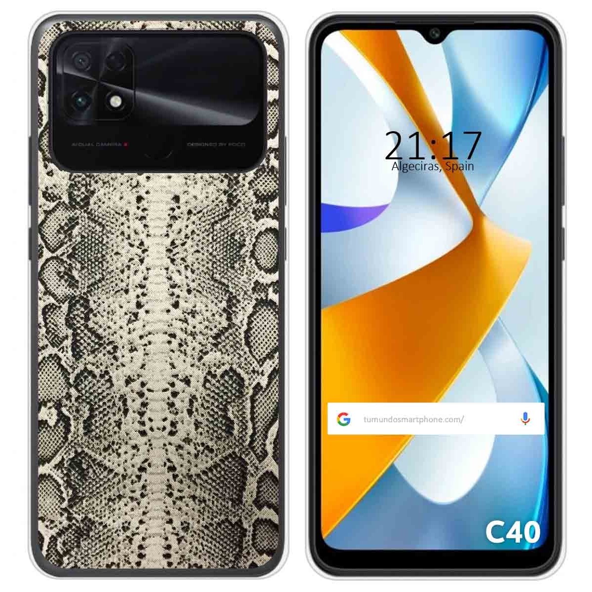 Funda Silicona para Xiaomi POCO C40 diseño Animal 01 Dibujos