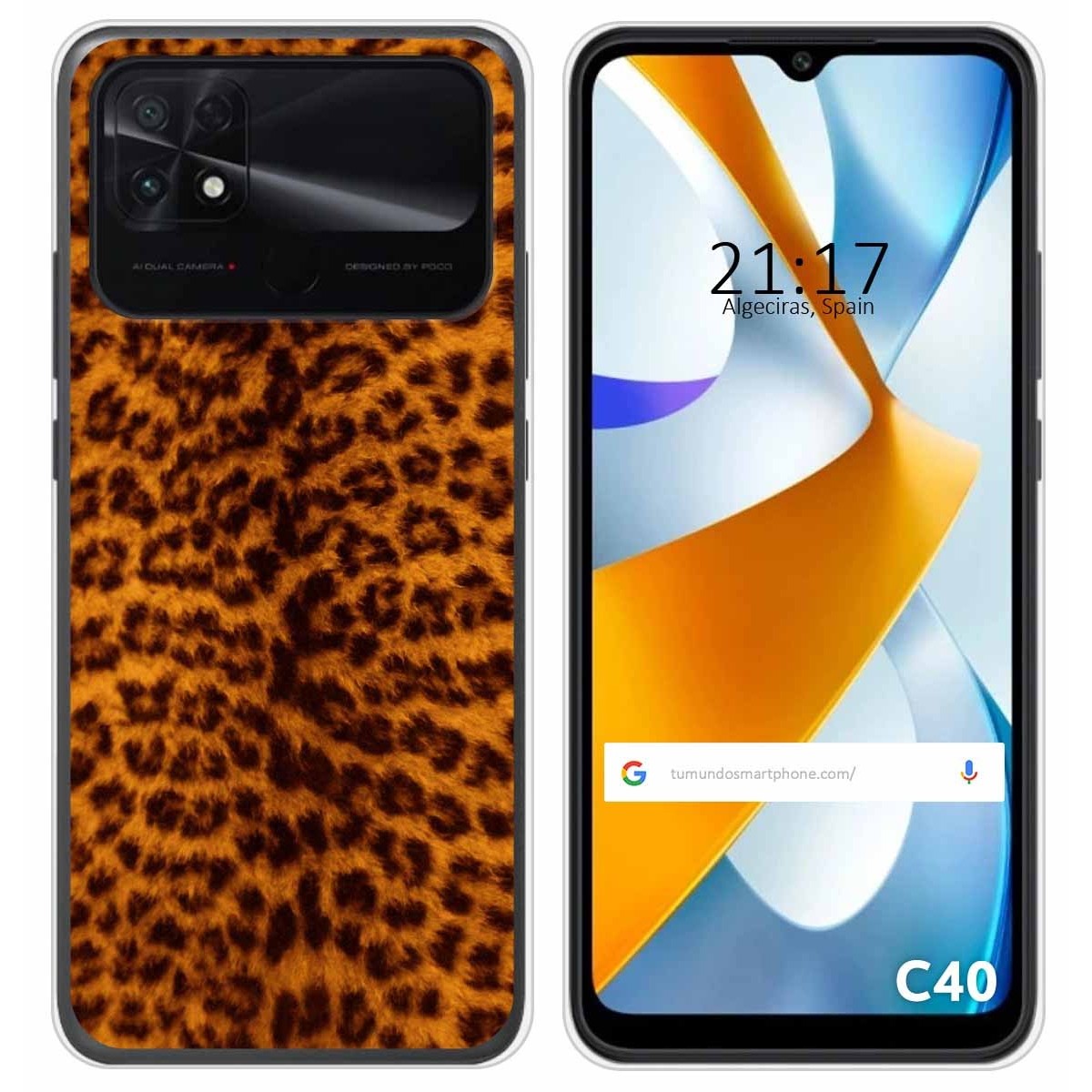 Funda Silicona para Xiaomi POCO C40 diseño Animal 03 Dibujos