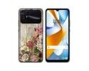 Funda Silicona para Xiaomi POCO C40 diseño Madera 08 Dibujos