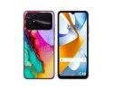 Funda Silicona para Xiaomi POCO C40 diseño Mármol 15 Dibujos