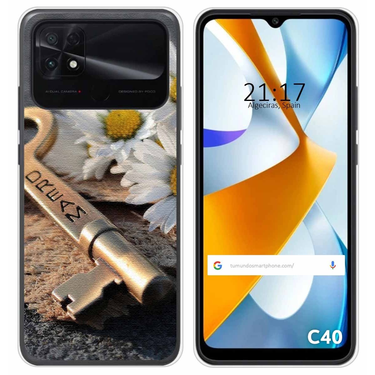 Funda Silicona para Xiaomi POCO C40 diseño Dream Dibujos