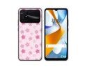 Funda Silicona para Xiaomi POCO C40 diseño Flores Dibujos