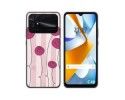 Funda Silicona para Xiaomi POCO C40 diseño Flores Vintage Dibujos