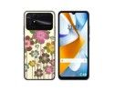 Funda Silicona para Xiaomi POCO C40 diseño Primavera En Flor Dibujos