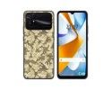 Funda Silicona para Xiaomi POCO C40 diseño Sand Camuflaje Dibujos