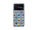 Funda Silicona Líquida Azul para Xiaomi POCO C40 diseño Catrina Dibujos