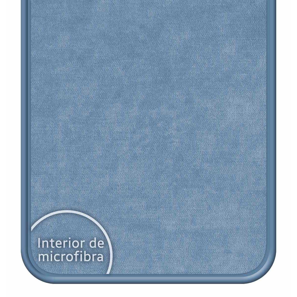 Funda Silicona Líquida Azul para Xiaomi POCO C40 diseño Espacio Dibujos