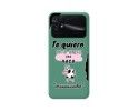 Funda Silicona Líquida Verde para Xiaomi POCO C40 diseño Vaca Dibujos