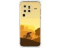 Funda Silicona Antigolpes para Vivo X80 Pro 5G diseño Ciclista Dibujos