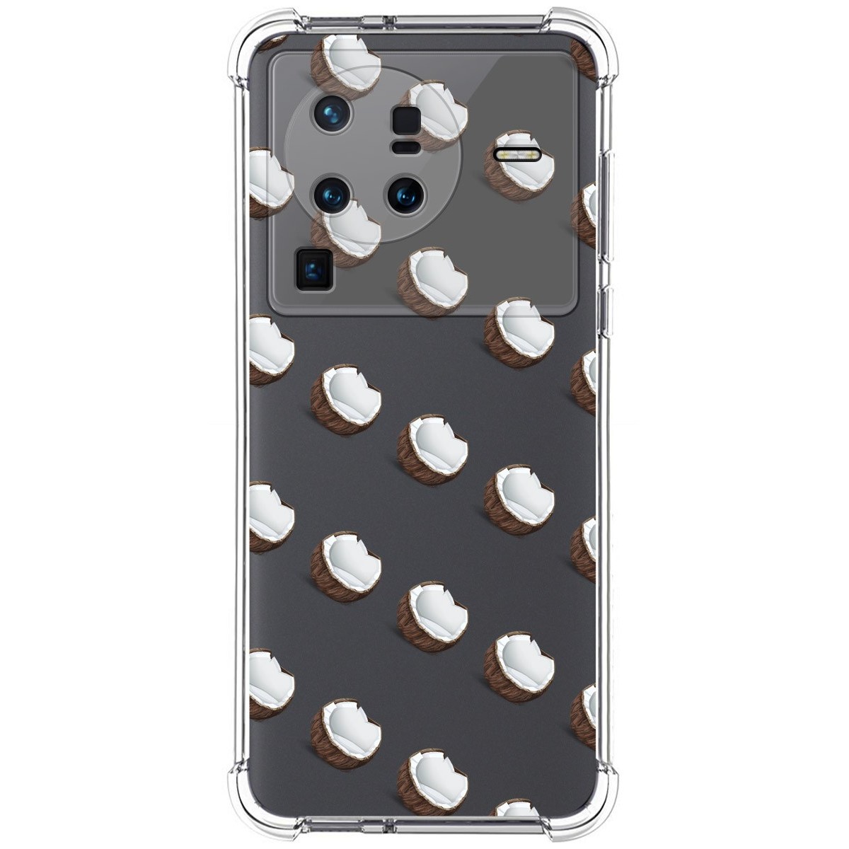 Funda Silicona Antigolpes para Vivo X80 Pro 5G diseño Cocos Dibujos