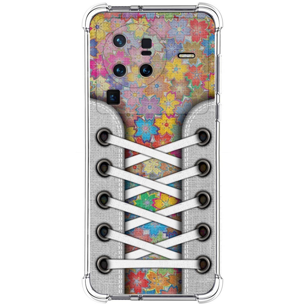 Funda Silicona Antigolpes para Vivo X80 Pro 5G diseño Zapatillas 05 Dibujos
