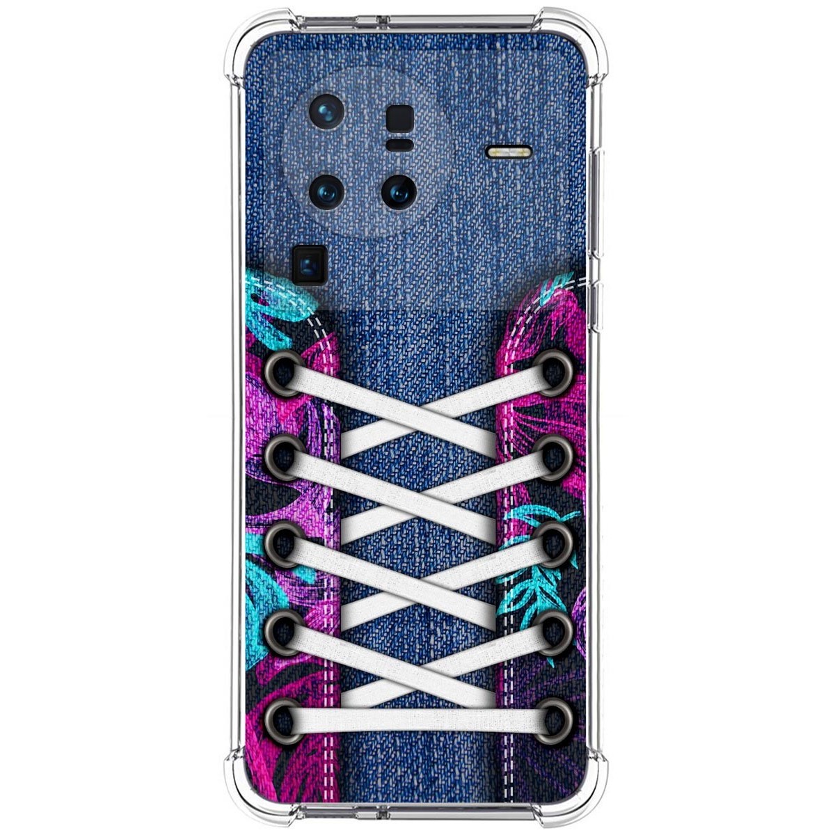 Funda Silicona Antigolpes para Vivo X80 Pro 5G diseño Zapatillas 06 Dibujos