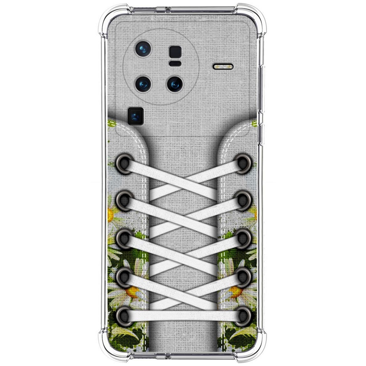 Funda Silicona Antigolpes para Vivo X80 Pro 5G diseño Zapatillas 08 Dibujos