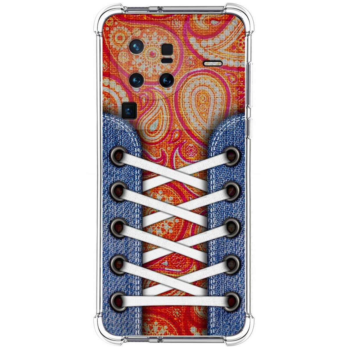Funda Silicona Antigolpes para Vivo X80 Pro 5G diseño Zapatillas 10 Dibujos