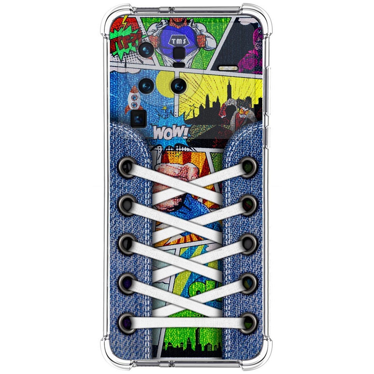 Funda Silicona Antigolpes para Vivo X80 Pro 5G diseño Zapatillas 14 Dibujos