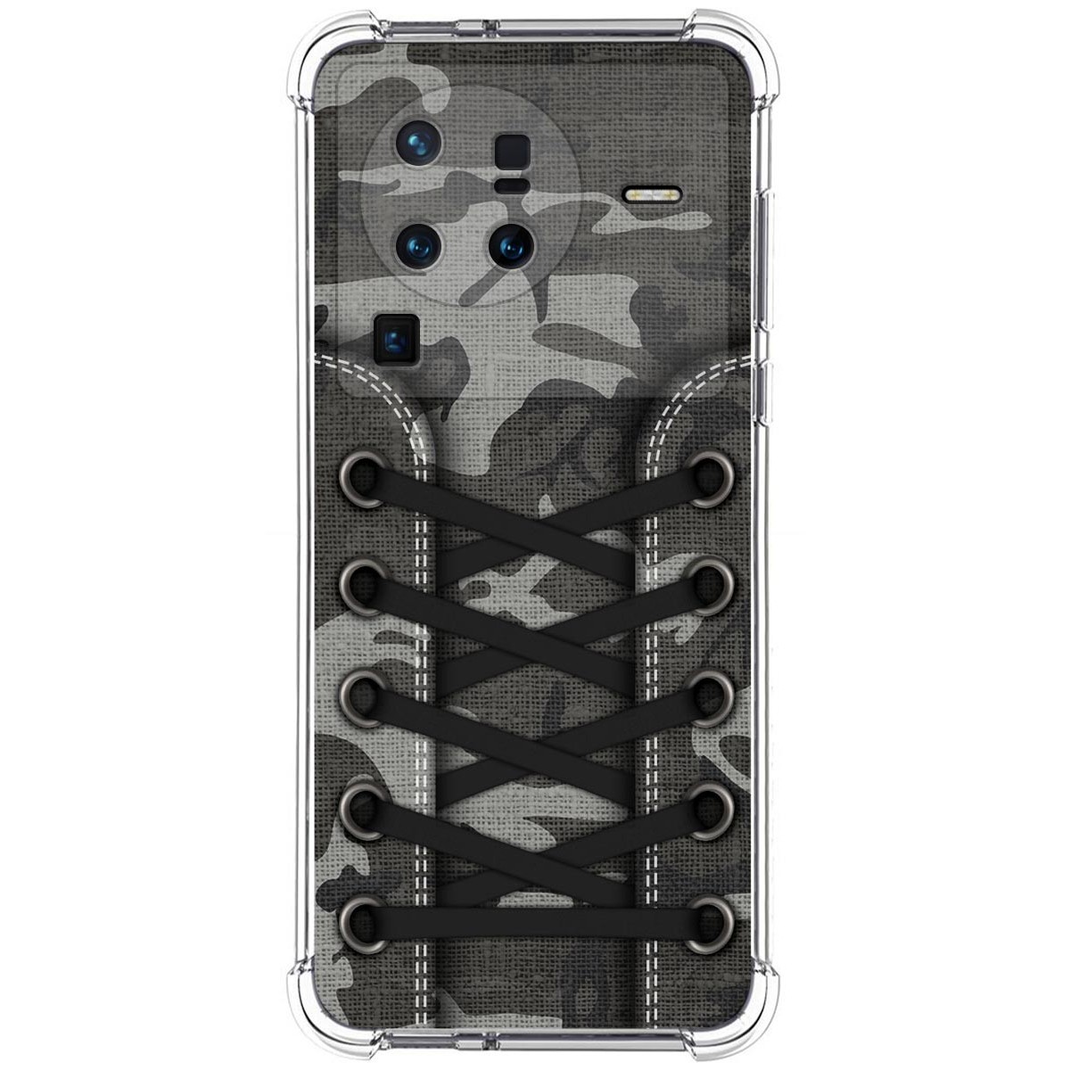 Funda Silicona Antigolpes para Vivo X80 Pro 5G diseño Zapatillas 15 Dibujos
