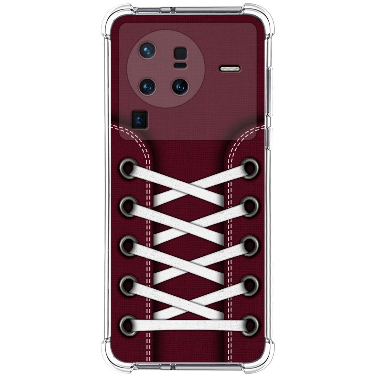 Funda Silicona Antigolpes para Vivo X80 Pro 5G diseño Zapatillas 17 Dibujos