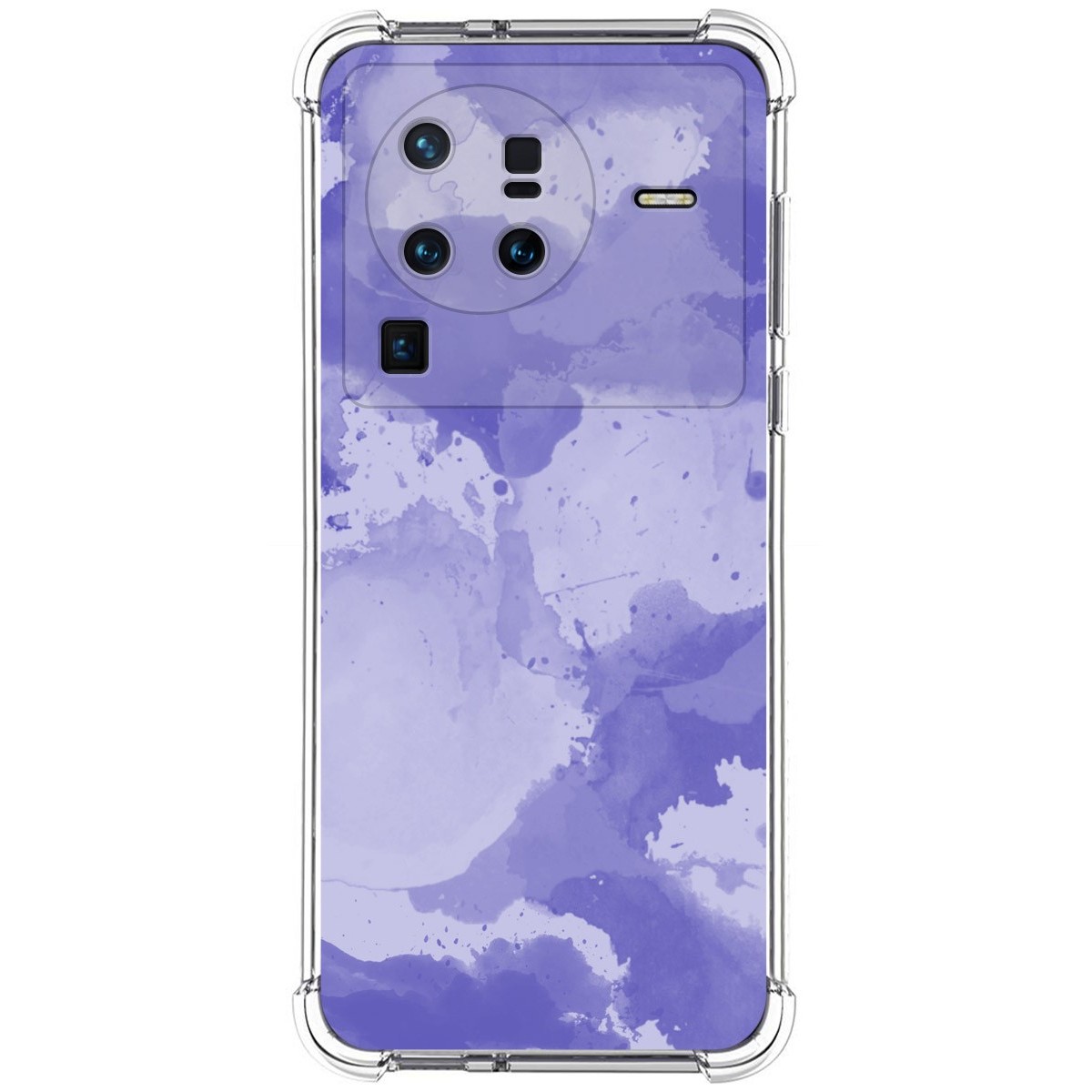 Funda Silicona Antigolpes para Vivo X80 Pro 5G diseño Acuarela 01 Dibujos