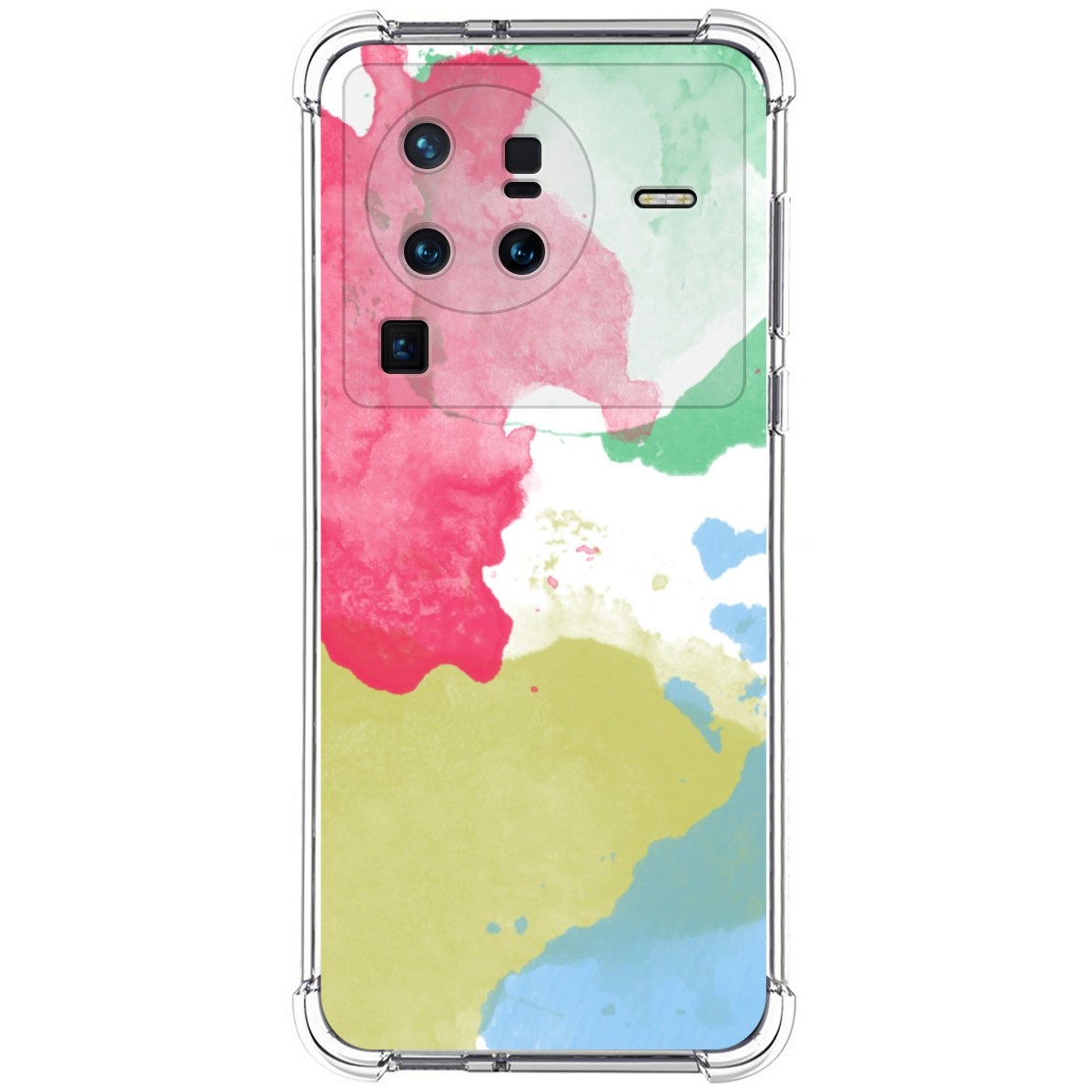 Funda Silicona Antigolpes para Vivo X80 Pro 5G diseño Acuarela 02 Dibujos