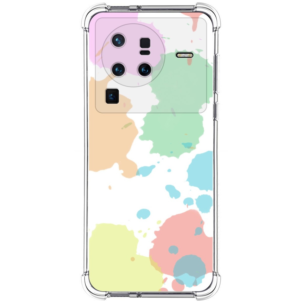 Funda Silicona Antigolpes para Vivo X80 Pro 5G diseño Acuarela 05 Dibujos