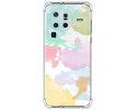 Funda Silicona Antigolpes para Vivo X80 Pro 5G diseño Acuarela 11 Dibujos
