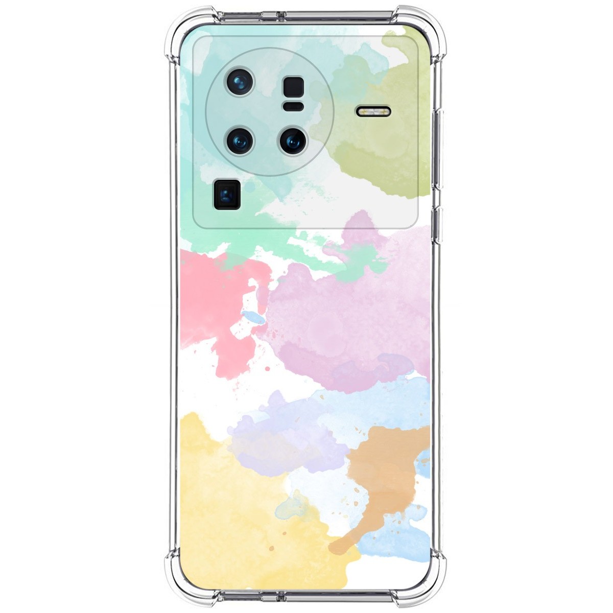 Funda Silicona Antigolpes para Vivo X80 Pro 5G diseño Acuarela 11 Dibujos