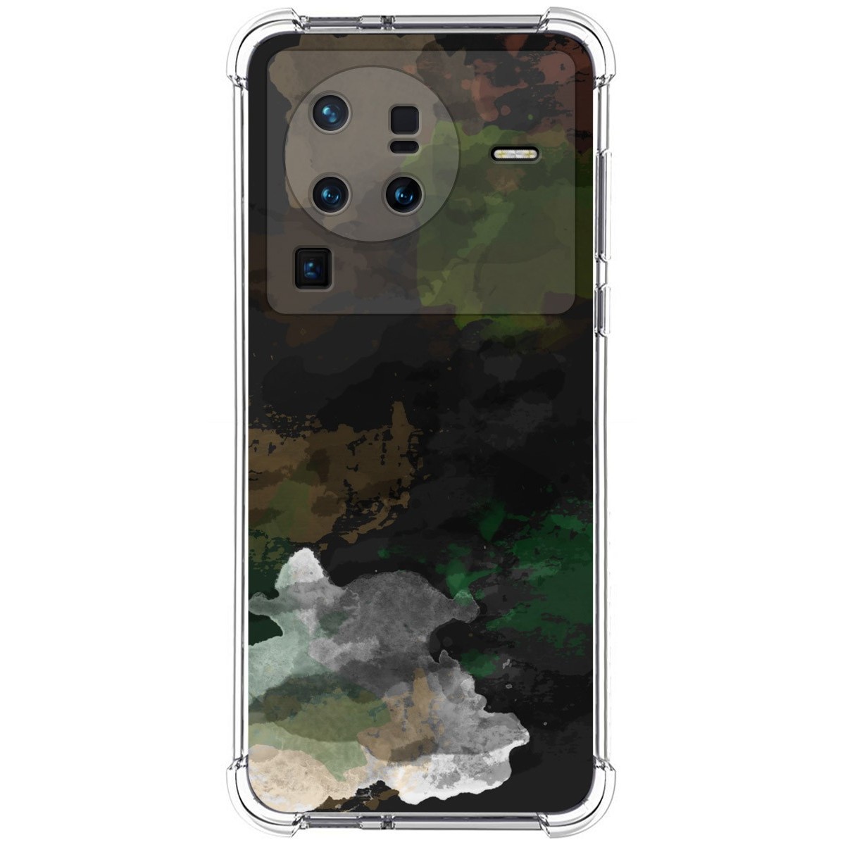 Funda Silicona Antigolpes para Vivo X80 Pro 5G diseño Acuarela 12 Dibujos