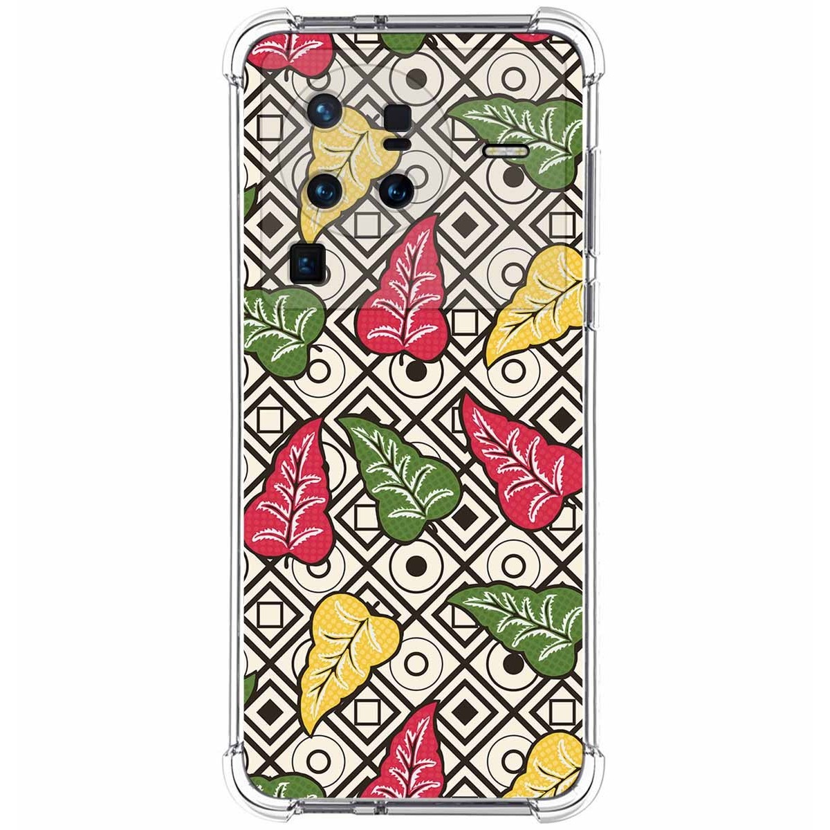 Funda Silicona Antigolpes para Vivo X80 Pro 5G diseño Flores 11 Dibujos