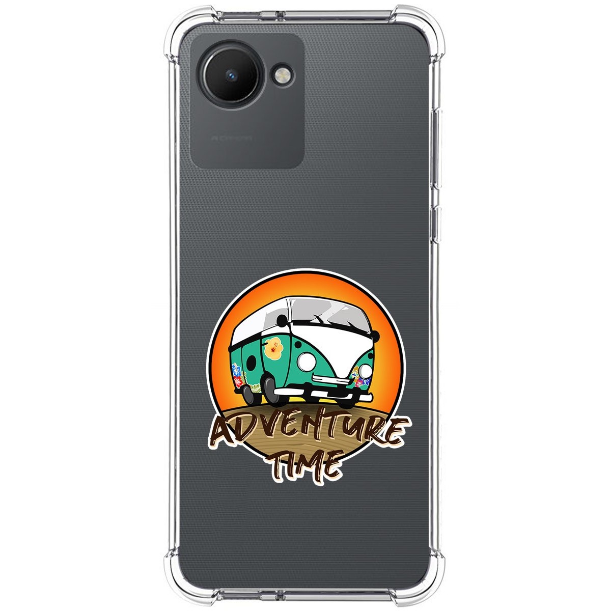 Funda Silicona Antigolpes para Realme C30 diseño Adventure Time Dibujos