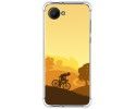 Funda Silicona Antigolpes para Realme C30 diseño Ciclista Dibujos