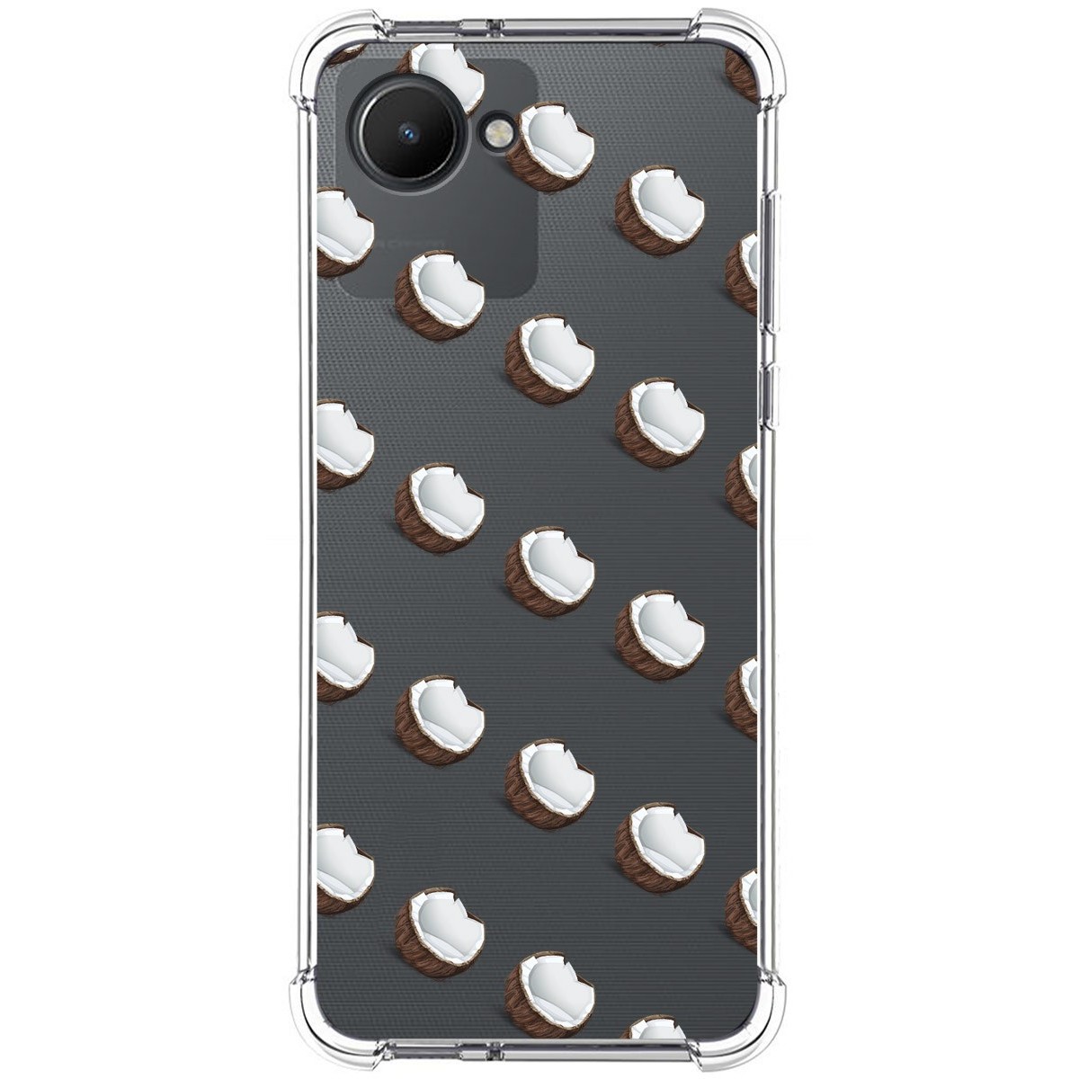 Funda Silicona Antigolpes para Realme C30 diseño Cocos Dibujos