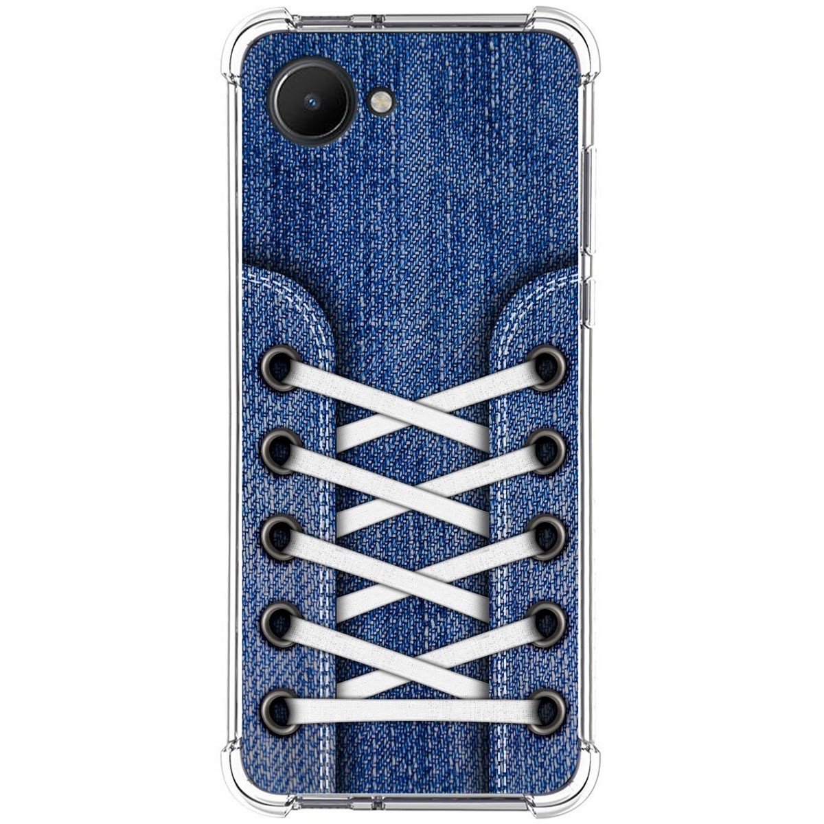 Funda Silicona Antigolpes para Realme C30 diseño Zapatillas 01 Dibujos