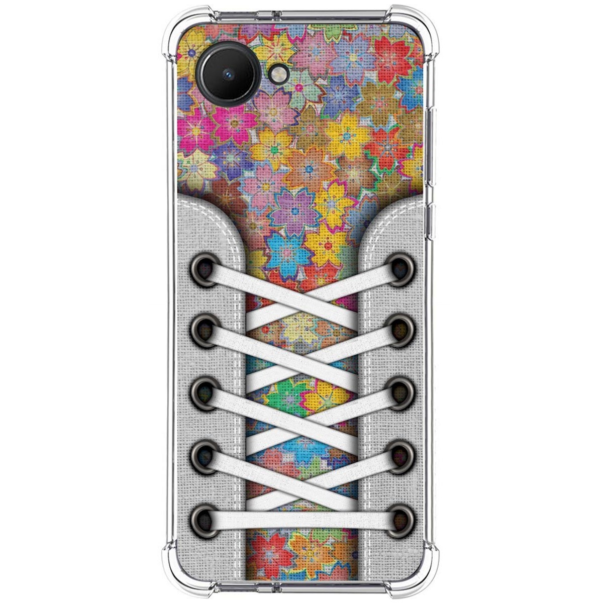 Funda Silicona Antigolpes para Realme C30 diseño Zapatillas 05 Dibujos