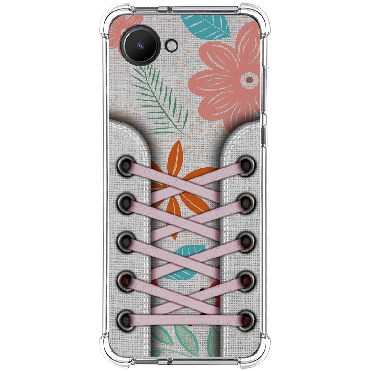 Funda Silicona Antigolpes para Realme C30 diseño Zapatillas 09 Dibujos