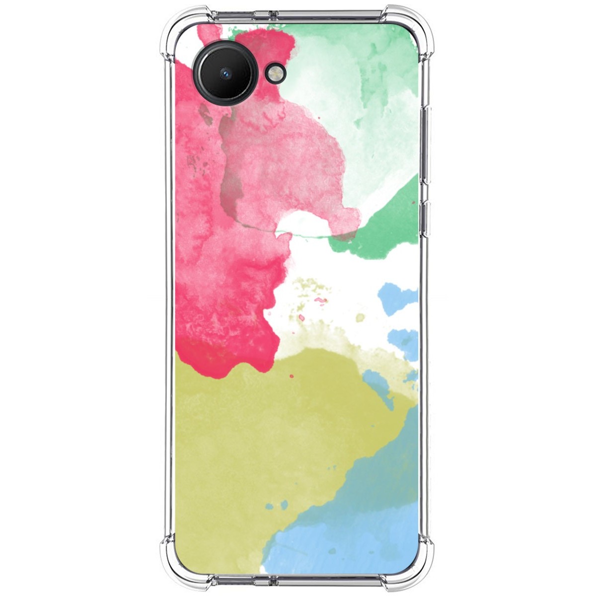 Funda Silicona Antigolpes para Realme C30 diseño Acuarela 02 Dibujos
