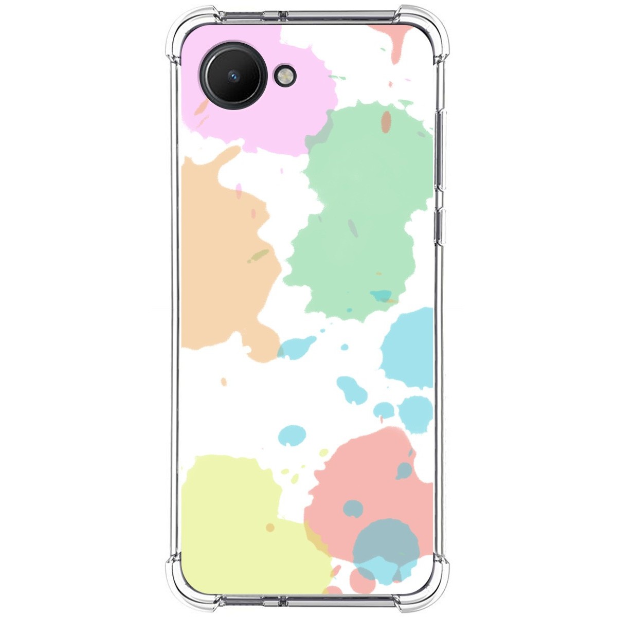 Funda Silicona Antigolpes para Realme C30 diseño Acuarela 05 Dibujos