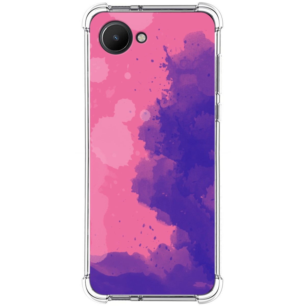 Funda Silicona Antigolpes para Realme C30 diseño Acuarela 07 Dibujos