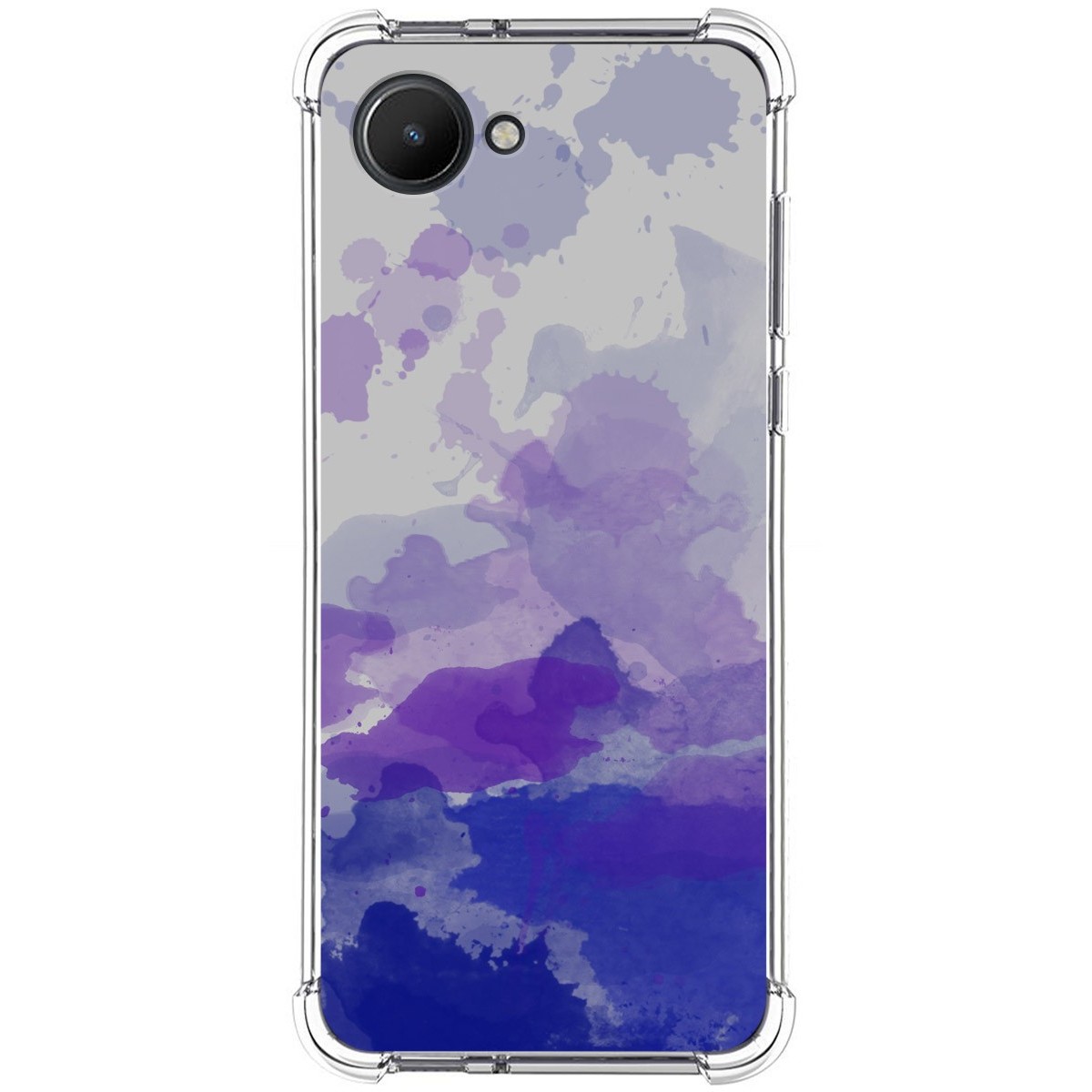 Funda Silicona Antigolpes para Realme C30 diseño Acuarela 09 Dibujos