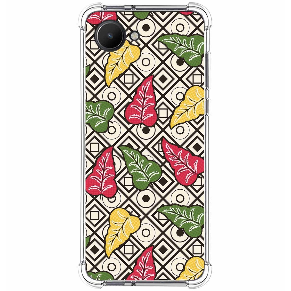 Funda Silicona Antigolpes para Realme C30 diseño Flores 11 Dibujos