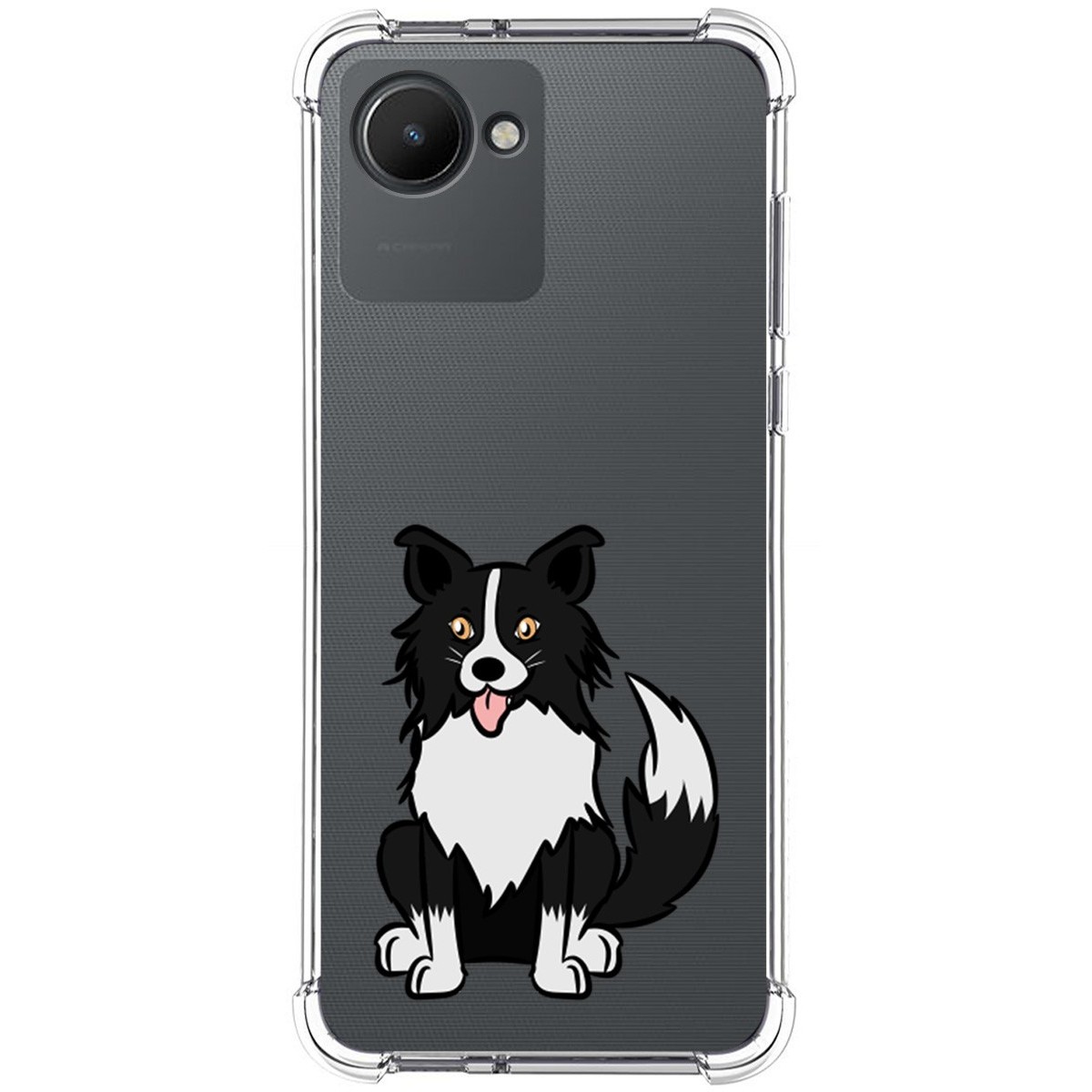 Funda Silicona Antigolpes para Realme C30 diseño Perros 01 Dibujos
