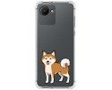 Funda Silicona Antigolpes para Realme C30 diseño Perros 02 Dibujos