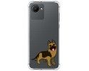 Funda Silicona Antigolpes para Realme C30 diseño Perros 03 Dibujos