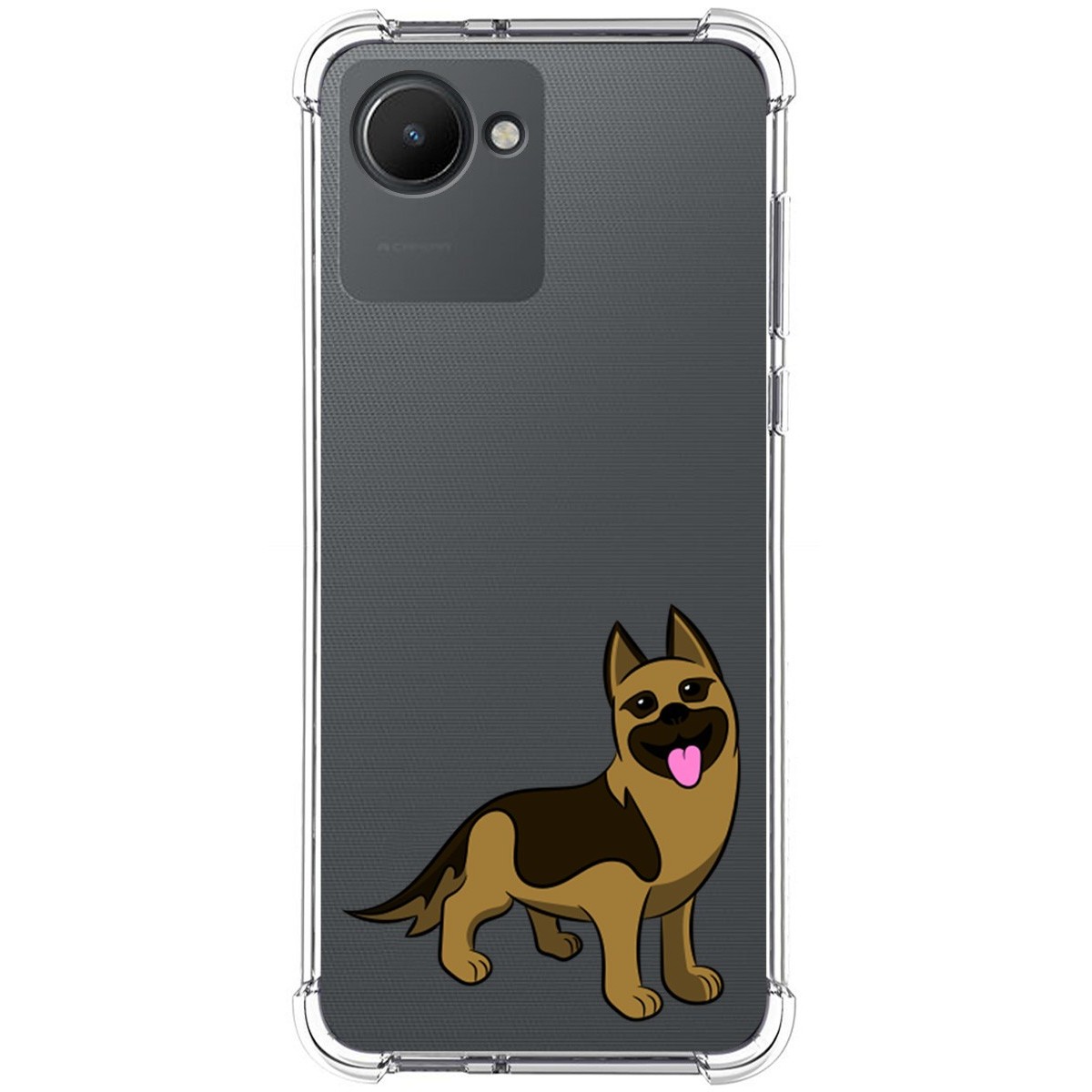 Funda Silicona Antigolpes para Realme C30 diseño Perros 03 Dibujos