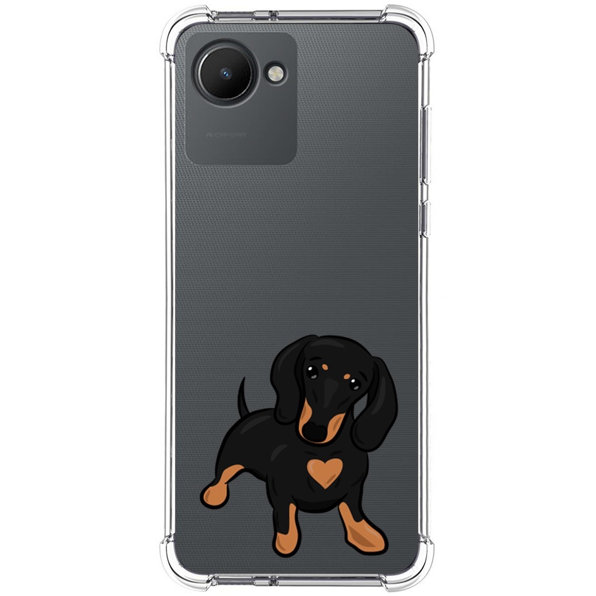 Funda Silicona Antigolpes para Realme C30 diseño Perros 04 Dibujos