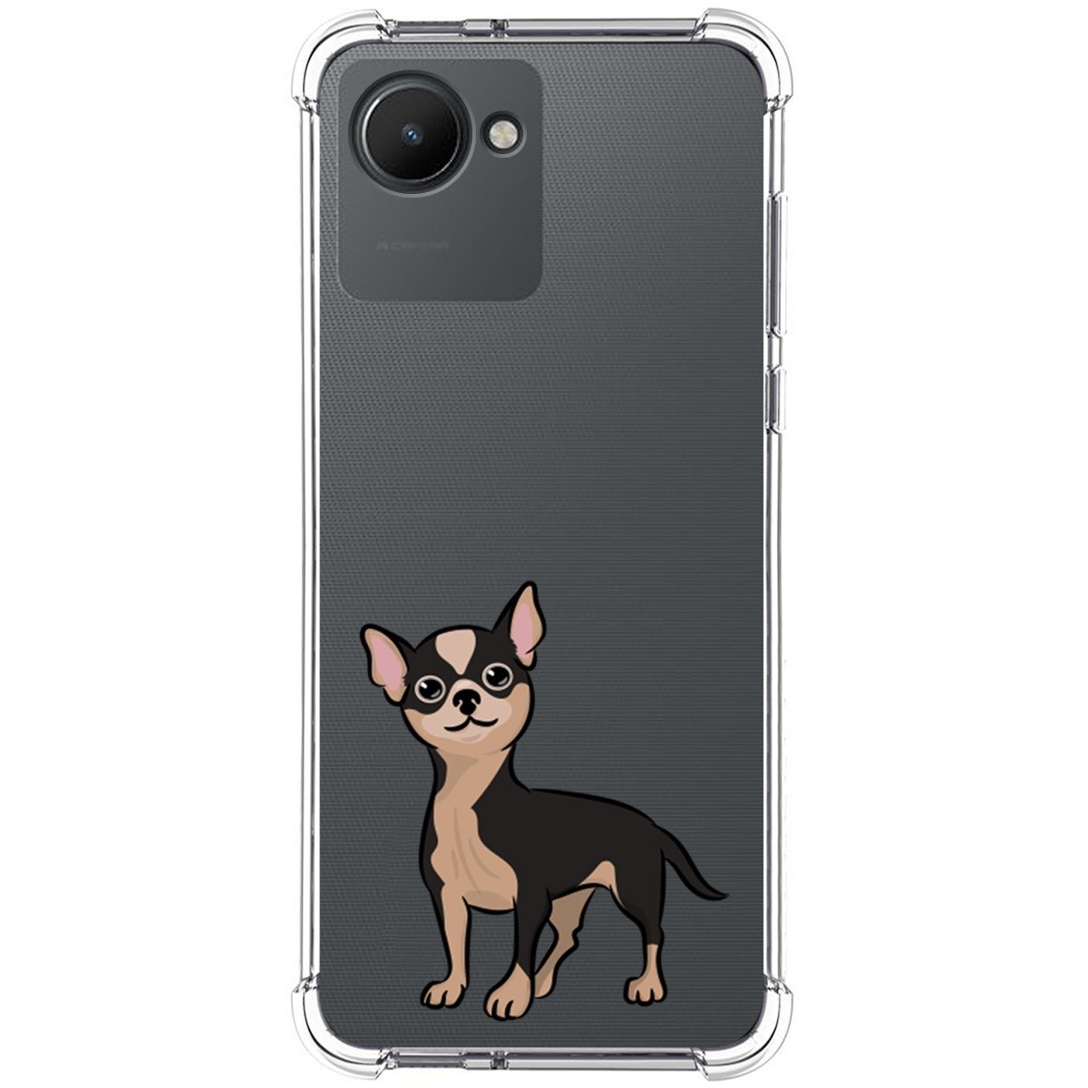 Funda Silicona Antigolpes para Realme C30 diseño Perros 05 Dibujos