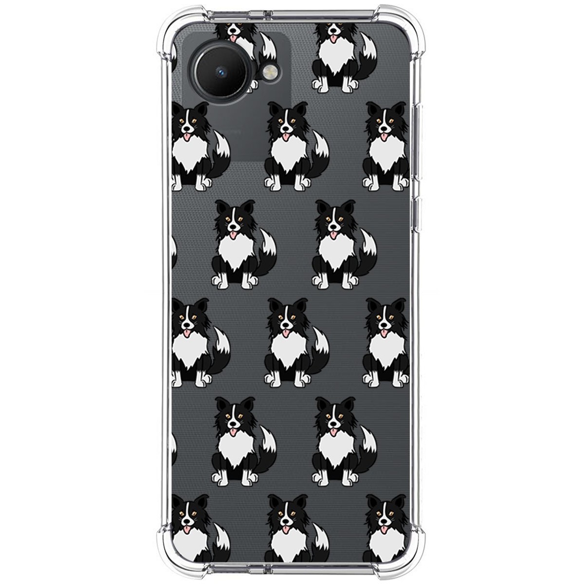 Funda Silicona Antigolpes para Realme C30 diseño Perros 07 Dibujos