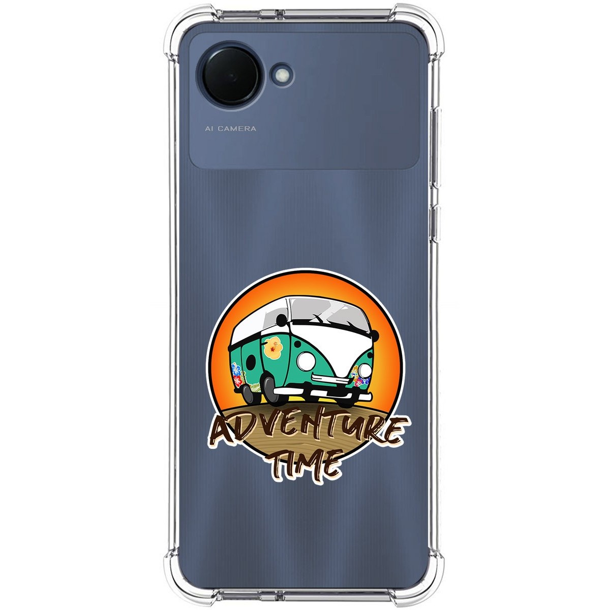 Funda Silicona Antigolpes para Realme Narzo 50i Prime diseño Adventure Time Dibujos