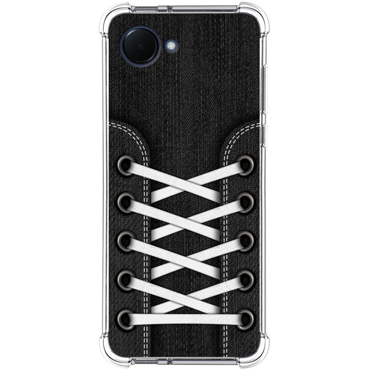 Funda Silicona Antigolpes para Realme Narzo 50i Prime diseño Zapatillas 02 Dibujos