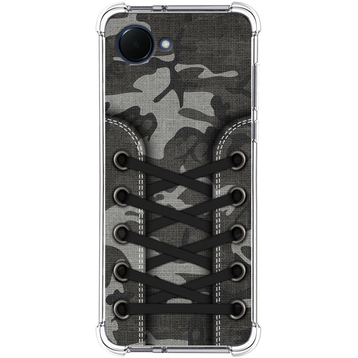 Funda Silicona Antigolpes para Realme Narzo 50i Prime diseño Zapatillas 15 Dibujos