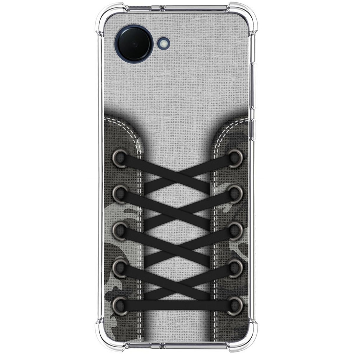 Funda Silicona Antigolpes para Realme Narzo 50i Prime diseño Zapatillas 16 Dibujos